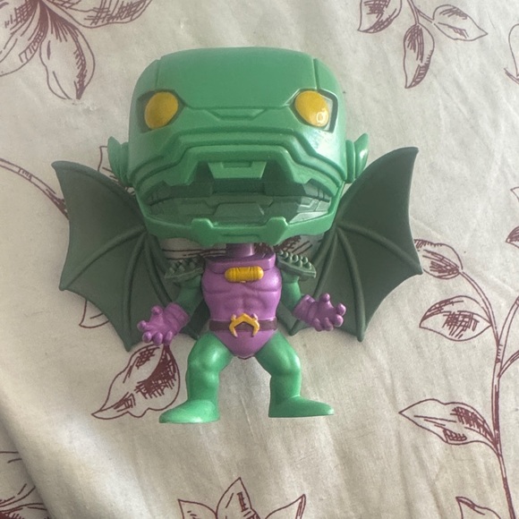Other - Green and Purple Vinyl Figure with Wings